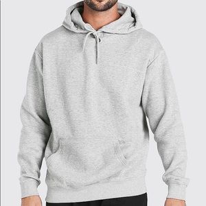 Loose Fit Drop Shoulder Over The Head Hoodie